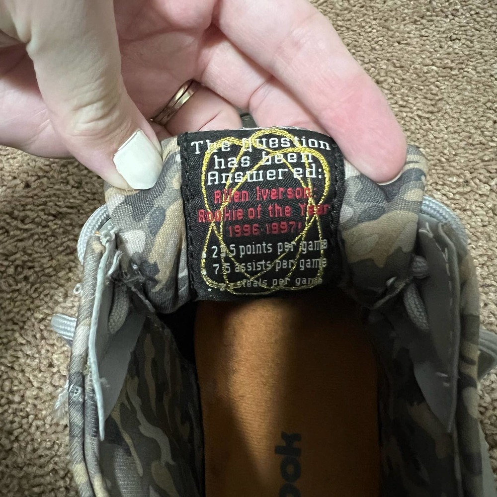 Reebok The Answer DMX 10 Allen‎ Iverson Size 8.5 - Picture 8 of 8
